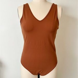 Abercrombie and Fitch v-neck bodysuit
